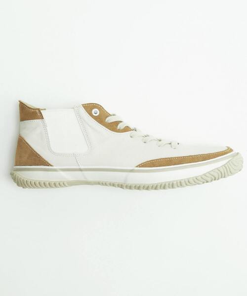 MEN'S MELROSE（メンズメルローズ）の「《別注》【SPINGLE/スピングル】MID CUT スニーカー | SP-1420（スニーカー・メンズ・アイボリー/ブラック・4/5/3）」の8枚目の写真