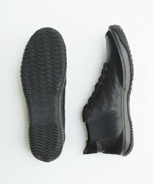 MEN'S MELROSE（メンズメルローズ）の「《別注》【SPINGLE/スピングル】MID CUT スニーカー | SP-1420（スニーカー・メンズ・アイボリー/ブラック・4/5/3）」の9枚目の写真