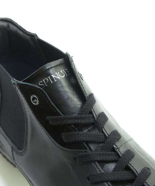 MEN'S MELROSE（メンズメルローズ）の「《別注》【SPINGLE/スピングル】MID CUT スニーカー | SP-1420（スニーカー・メンズ・アイボリー/ブラック・4/5/3）」の13枚目の写真