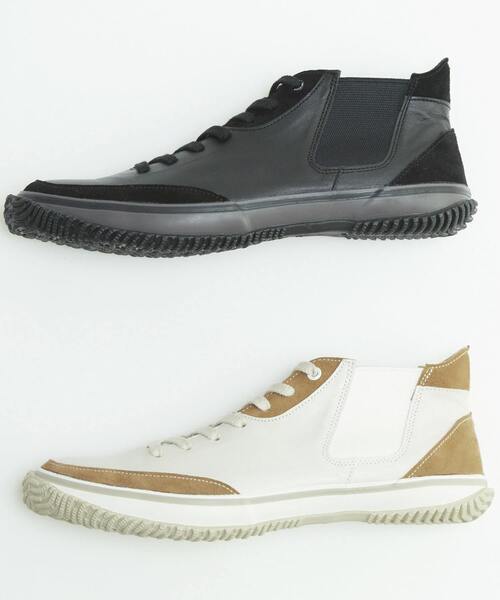 MEN'S MELROSE（メンズメルローズ）の「《別注》【SPINGLE/スピングル】MID CUT スニーカー | SP-1420（スニーカー・メンズ・アイボリー/ブラック・4/5/3）」の15枚目の写真