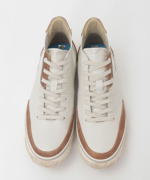 MEN'S MELROSE（メンズメルローズ）の「《別注》【SPINGLE/スピングル】MID CUT スニーカー | SP-1420（スニーカー・メンズ・アイボリー/ブラック・4/5/3）」の19枚目の写真