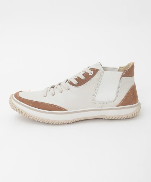 MEN'S MELROSE（メンズメルローズ）の「《別注》【SPINGLE/スピングル】MID CUT スニーカー | SP-1420（スニーカー・メンズ・アイボリー/ブラック・4/5/3）」の21枚目の写真