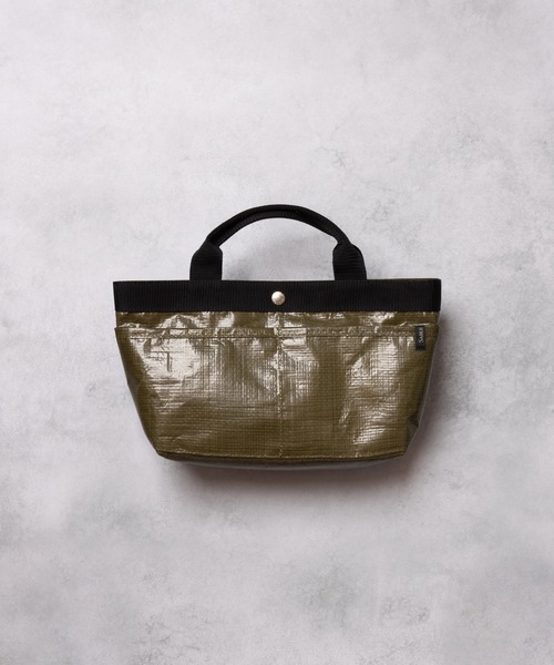 SABLE CLUTCH(セーブルクラッチ)の「BAND PE WORK TOTE (S) / トートバッグ(トートバッグ・レディース・ホワイト/ブラック/オリーブ/シルバー・ONE SIZE)」の3枚目の写真