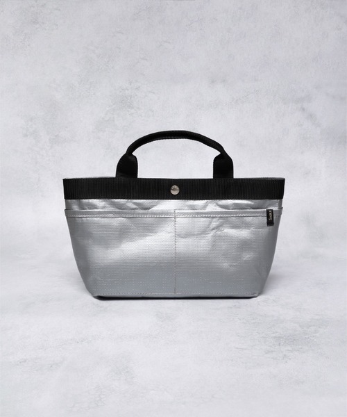 SABLE CLUTCH(セーブルクラッチ)の「BAND PE WORK TOTE (S) / トートバッグ(トートバッグ・レディース・ホワイト/ブラック/オリーブ/シルバー・ONE SIZE)」の10枚目の写真