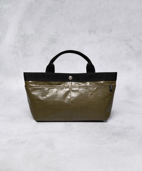 SABLE CLUTCH(セーブルクラッチ)の「BAND PE WORK TOTE (S) / トートバッグ(トートバッグ・レディース・ホワイト/ブラック/オリーブ/シルバー・ONE SIZE)」の11枚目の写真