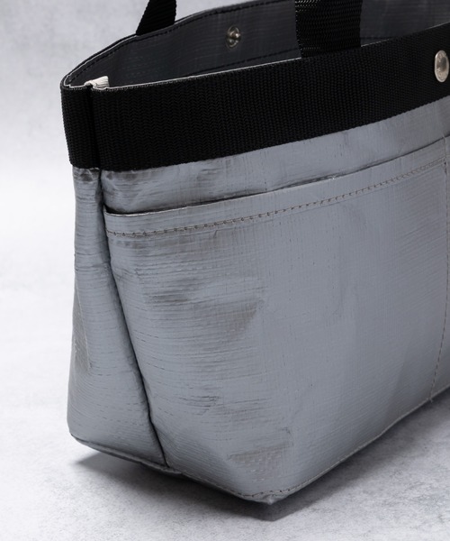 SABLE CLUTCH(セーブルクラッチ)の「BAND PE WORK TOTE (S) / トートバッグ(トートバッグ・レディース・ホワイト/ブラック/オリーブ/シルバー・ONE SIZE)」の18枚目の写真