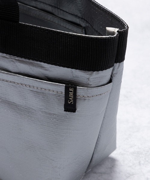 SABLE CLUTCH(セーブルクラッチ)の「BAND PE WORK TOTE (S) / トートバッグ(トートバッグ・レディース・ホワイト/ブラック/オリーブ/シルバー・ONE SIZE)」の19枚目の写真