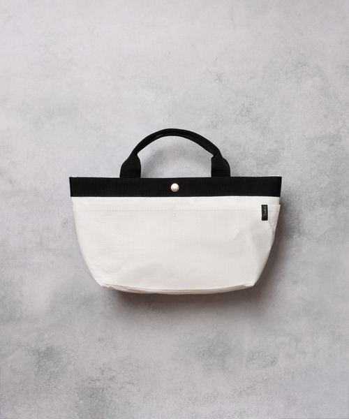 SABLE CLUTCH(セーブルクラッチ)の「BAND PE WORK TOTE (S) / トートバッグ(トートバッグ・レディース・ホワイト/ブラック/オリーブ/シルバー・ONE SIZE)」の9枚目の写真
