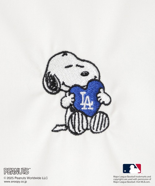 MLB（メジャーリーグベースボール）の「【PEANUTS×MLB COLLECTION by ROPE' PICNIC】オーバーサイズシャツ（シャツ/ブラウス・レディース・オフホワイト/ホワイト/ダークブラウン・FREE）」の20枚目の写真