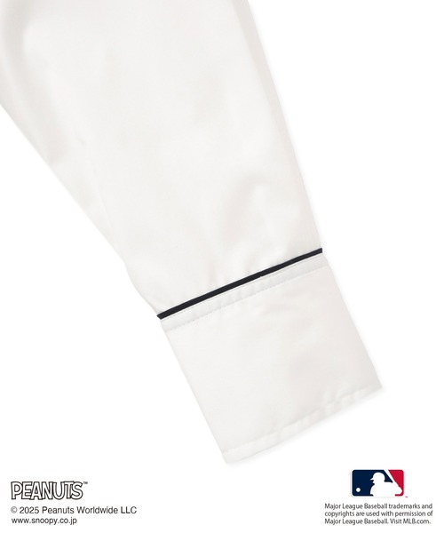 MLB（メジャーリーグベースボール）の「【PEANUTS×MLB COLLECTION by ROPE' PICNIC】オーバーサイズシャツ（シャツ/ブラウス・レディース・オフホワイト/ホワイト/ダークブラウン・FREE）」の21枚目の写真
