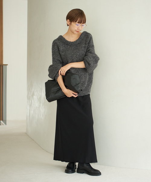 plage(プラージュ)の「EASY FLARED スカート(スカート・レディース・ブラック・38/36/34)」の14枚目の写真