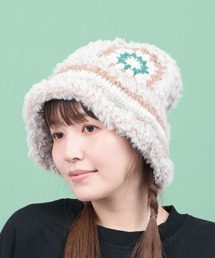 チチカカ | Rico クロシェふわふわバケットハット(ハット)