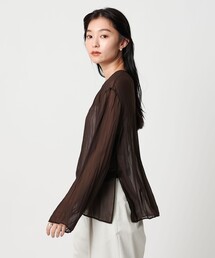 MARW UNITED ARROWS | <MARW UNITED ARROWS>ワッシャー シアー ブラウス(シャツ/ブラウス)