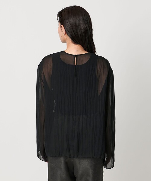 MARW UNITED ARROWS＞ワッシャー シアー ブラウス（シャツ/ブラウス