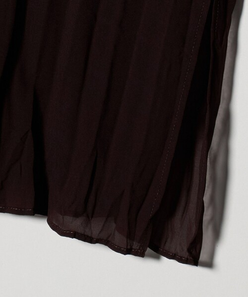 MARW UNITED ARROWS（マルゥ ユナイテッドアローズ）の「＜MARW UNITED ARROWS＞ワッシャー シアー ブラウス（シャツ/ブラウス・レディース・ブラック/ダークブラウン・FREE）」の16枚目の写真