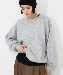 NOMINE（ノミネ）の「【セットアップ/ユニセックス】スウェットライク ニット プルオーバー（ニット/セーター）」