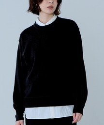 NOMINE（ノミネ）の「【セットアップ/ユニセックス】スウェットライク ニット プルオーバー（ニット/セーター）」