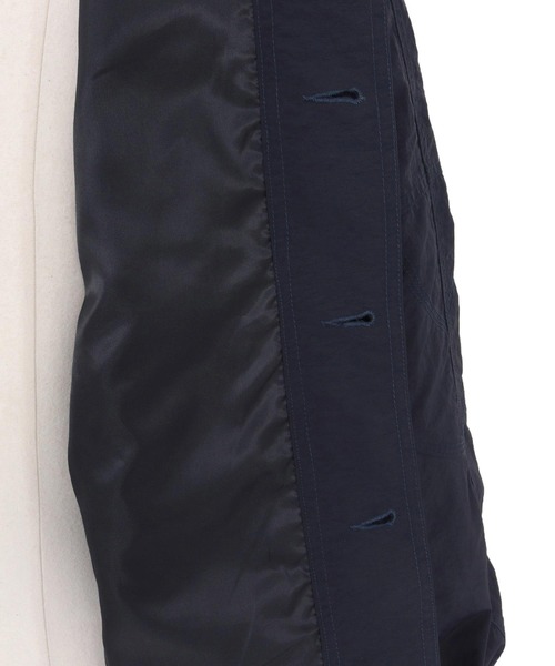 CAMBIO（カンビオ）の「mj11108- ドローコード付きノーカラーカーデジャケット(HLCM0202)（ノーカラージャケット・メンズ・ネイビー/ブラック/カーキ・S/M/L）」の12枚目の写真