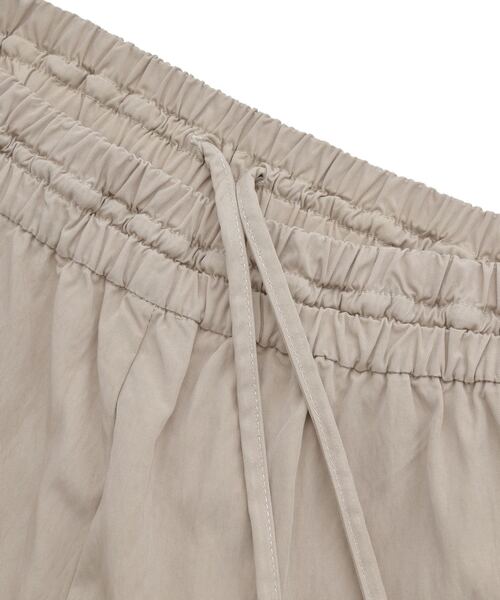 MELROSE claire（メルローズ クレール）の「【レーヨンナイロンクロストラックパンツ】（その他パンツ・レディース・ブラック/ベージュ・3/2）」の14枚目の写真