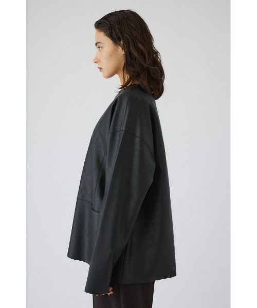 RIM.ARK（リムアーク）の「Box texture pullover ボックステクスチャープルオーバー（Tシャツ/カットソー・レディース・ブラック・36/38）」の10枚目の写真