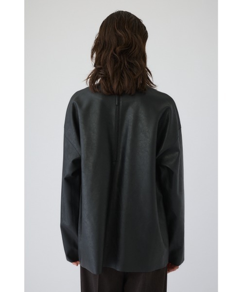 RIM.ARK（リムアーク）の「Box texture pullover ボックステクスチャープルオーバー（Tシャツ/カットソー・レディース・ブラック・36/38）」の11枚目の写真