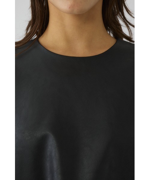 RIM.ARK（リムアーク）の「Box texture pullover ボックステクスチャープルオーバー（Tシャツ/カットソー・レディース・ブラック・36/38）」の12枚目の写真