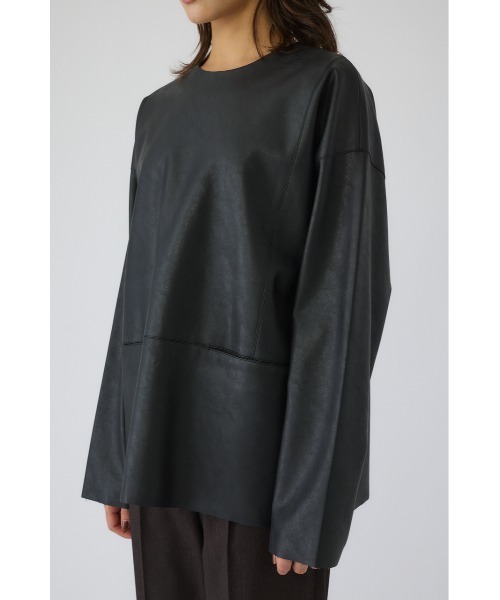 RIM.ARK（リムアーク）の「Box texture pullover ボックステクスチャープルオーバー（Tシャツ/カットソー・レディース・ブラック・36/38）」の19枚目の写真