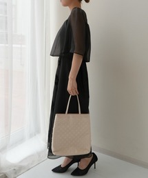 Jolie et Jolie（ジョリーエジョリー）の「つぶつぶパールマチ付きサブバッグ（ショルダーバッグ）」