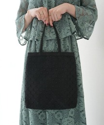 Jolie et Jolie（ジョリーエジョリー）の「つぶつぶパールマチ付きサブバッグ（ショルダーバッグ）」