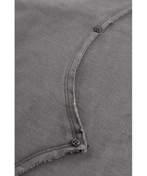 SUPPLIER(サプライヤー)の「ジップフーディ|SWITCHING PIERCED ZIP HOODIE V2|SUPPLIER(パーカー・メンズ・ブラック/グレー・LARGE/MEDIUM/SMALL/X-LARGE)」の14枚目の写真