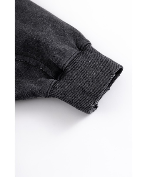 SUPPLIER(サプライヤー)の「ジップフーディ|SWITCHING PIERCED ZIP HOODIE V2|SUPPLIER(パーカー・メンズ・ブラック/グレー・LARGE/MEDIUM/SMALL/X-LARGE)」の8枚目の写真
