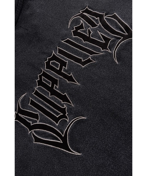 SUPPLIER(サプライヤー)の「ジップフーディ|SWITCHING PIERCED ZIP HOODIE V2|SUPPLIER(パーカー・メンズ・ブラック/グレー・LARGE/MEDIUM/SMALL/X-LARGE)」の5枚目の写真