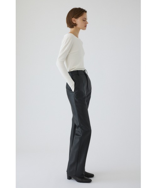 RIM.ARK（リムアーク）の「Soft touch off shoulder tops ソフトタッチオフショルダートップス（ニット/セーター・レディース・ブラウン/オフホワイト/ブラック/ライトブルー・FREE）」の19枚目の写真