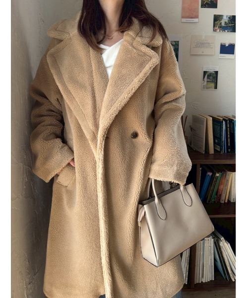 セール】ボアロングコート（その他アウター）｜fifth（フィフス）の