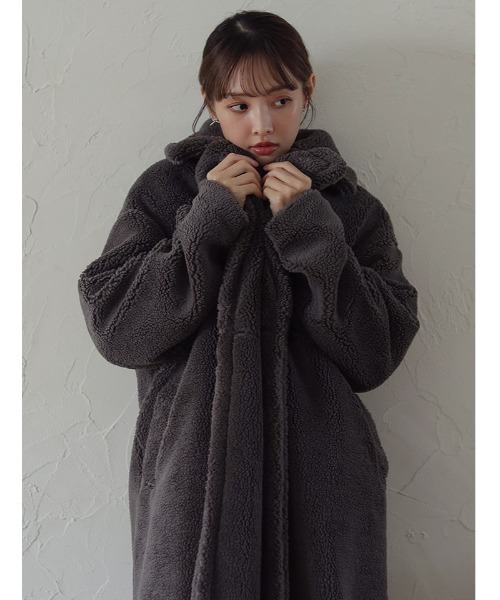 ボアロングコート（その他アウター）｜fifth（フィフス）の