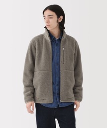 無印良品(ムジルシリョウヒン)の紳士 ボアフリースジャケット(その他アウター)