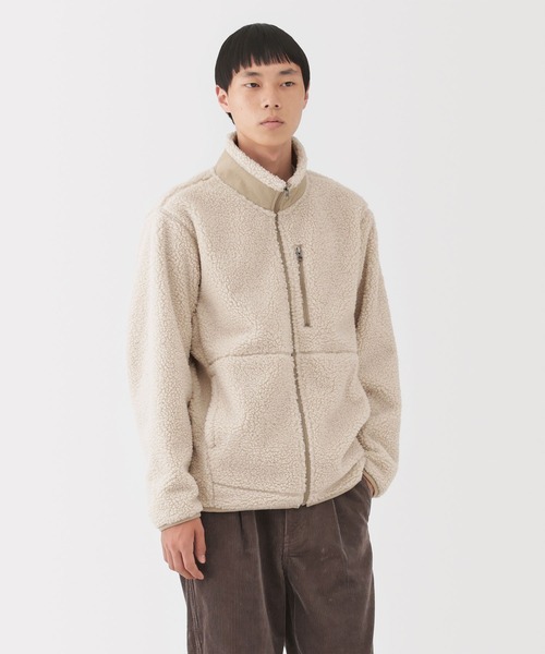 紳士 ボアフリースジャケット（その他アウター）｜無印良品（ムジルシ