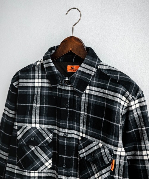 KRIFF MAYER(クリフメイヤー)の「KRIFF MAYER クリフメイヤー ルーズシルエット コットンビエラチェック長袖シャツ 2516300(シャツ/ブラウス・メンズ・ナチュラル/チャコール/レッド/オリーブ/マルチ・M/L/XL)」の14枚目の写真