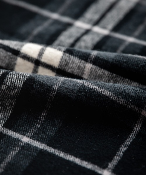 KRIFF MAYER(クリフメイヤー)の「KRIFF MAYER クリフメイヤー ルーズシルエット コットンビエラチェック長袖シャツ 2516300(シャツ/ブラウス・メンズ・ナチュラル/チャコール/レッド/オリーブ/マルチ・M/L/XL)」の10枚目の写真