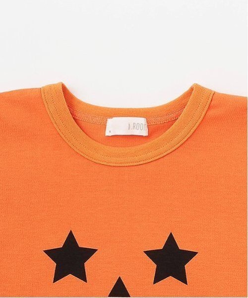 b・ROOM(ビールーム)の「【ハロウィン】【カイテキ天竺】変形Tシャツ【子供服】【キッズ】【男の子】【女の子】(Tシャツ/カットソー・キッズ・ブラック/オレンジ・L/M)」の18枚目の写真