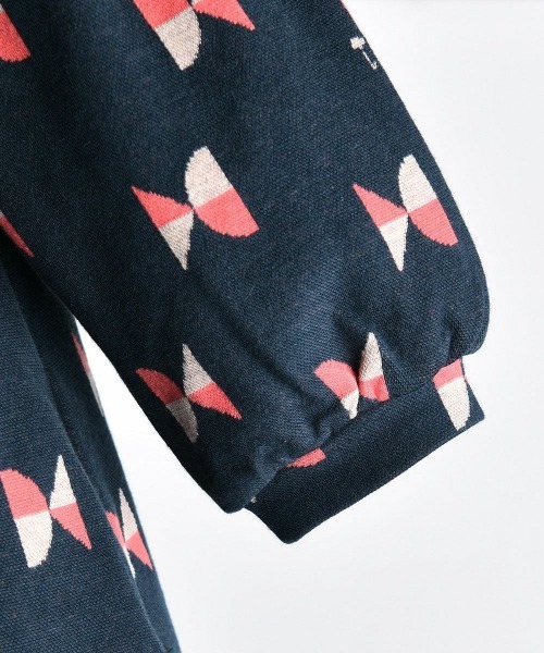 moimoln（モイモルン）の「キャンディワンピース（ワンピース・キッズ・ネイビー・80ｃｍ/90cm/100cm/110cm）」の4枚目の写真