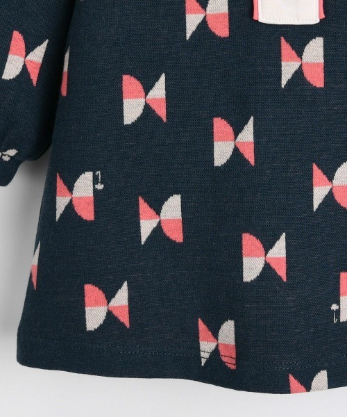 moimoln（モイモルン）の「キャンディワンピース（ワンピース・キッズ・ネイビー・80ｃｍ/90cm/100cm/110cm）」の5枚目の写真