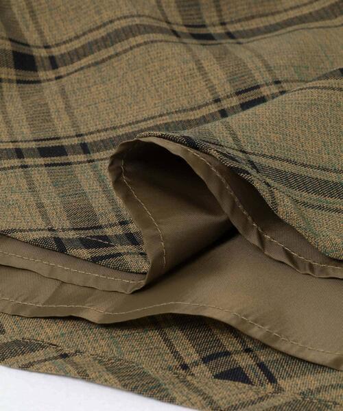 ITEMS URBANRESEARCH(アイテムズ アーバンリサーチ)の「チェックフレアスカート(スカート・レディース・ブラウン/キャメル・FREE)」の10枚目の写真