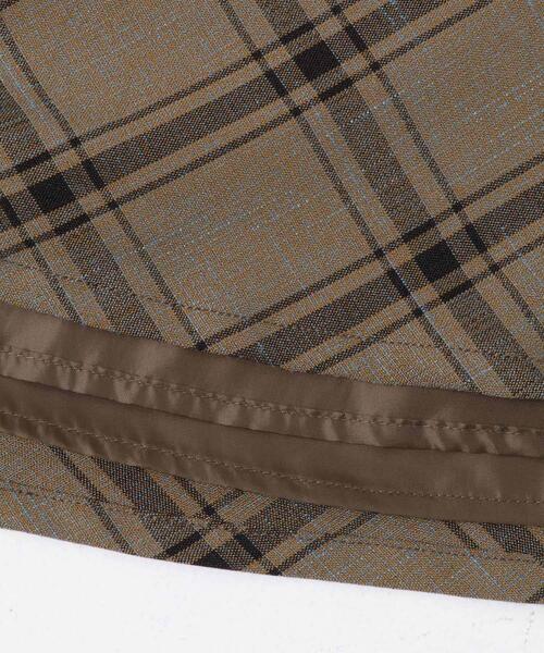 ITEMS URBANRESEARCH(アイテムズ アーバンリサーチ)の「チェックフレアスカート(スカート・レディース・ブラウン/キャメル・FREE)」の16枚目の写真
