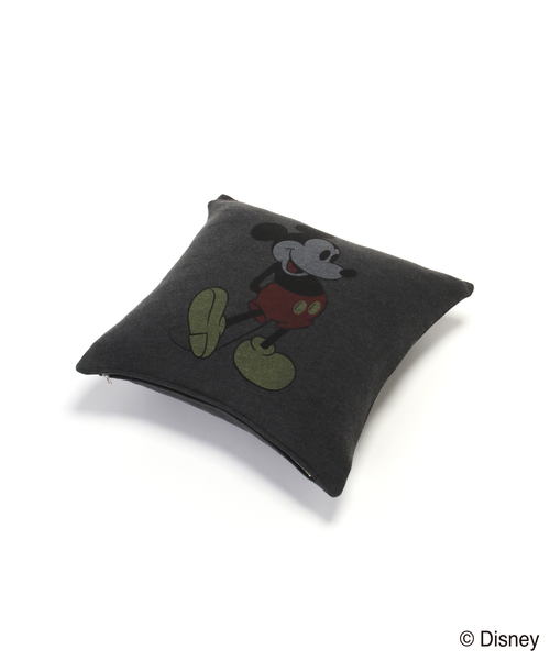 ACME FURNITURE（アクメファニチャー）の「ACME別注 MICKEY CUSHION STANDING　クッションカバー45cm（クッション/クッションカバー・レディース・ブラック/ブルー・FREE）」の3枚目の写真