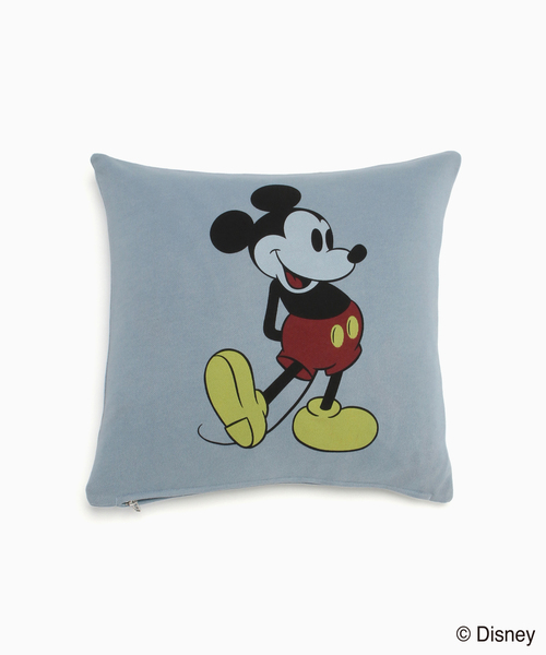 ACME FURNITURE（アクメファニチャー）の「ACME別注 MICKEY CUSHION STANDING　クッションカバー45cm（クッション/クッションカバー・レディース・ブラック/ブルー・FREE）」の5枚目の写真