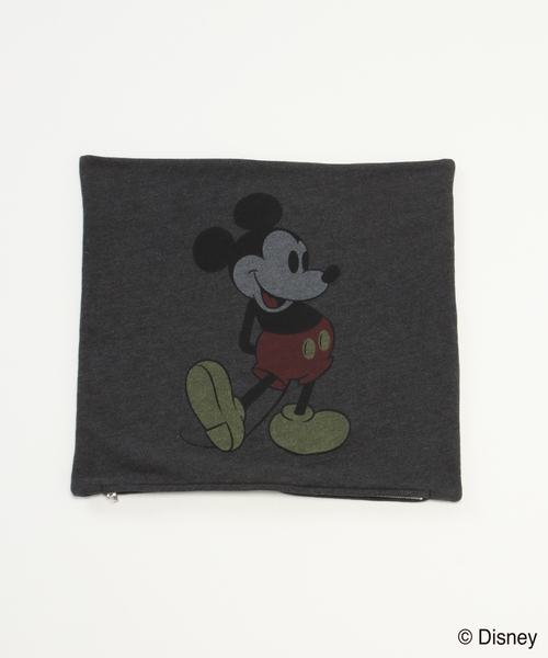 ACME FURNITURE（アクメファニチャー）の「ACME別注 MICKEY CUSHION STANDING　クッションカバー45cm（クッション/クッションカバー・レディース・ブラック/ブルー・FREE）」の10枚目の写真