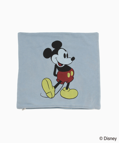 ACME FURNITURE（アクメファニチャー）の「ACME別注 MICKEY CUSHION STANDING　クッションカバー45cm（クッション/クッションカバー・レディース・ブラック/ブルー・FREE）」の11枚目の写真