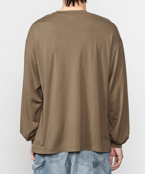 KAPTAIN SUNSHINE | スーパーソフトメリノ天竺 クルーネック長袖