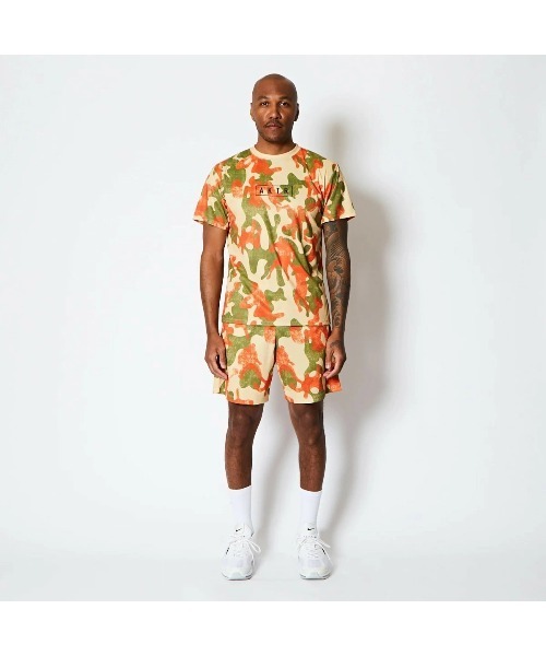 AKTR(アクター)の「AKTR PLAY CAMO AKTR LOGO SPORTS TEE(アクター プレイ カモ アクター ロゴ スポーツ Tシャツ)(Tシャツ/カットソー・メンズ・ベージュ系/ネイビー系/ホワイト系・MEDIUM/LARGE/X-LARGE/XX-LARGE)」の21枚目の写真